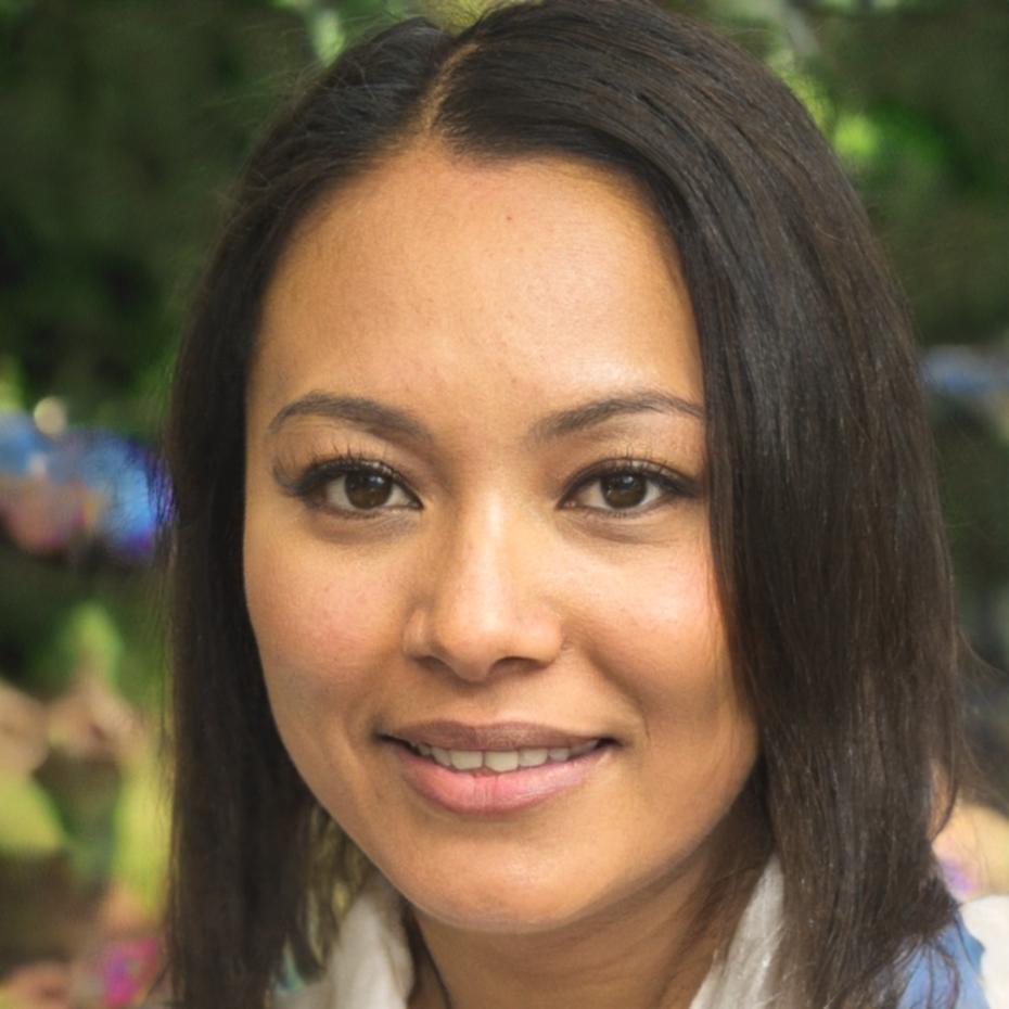 Portrait of Elif, Flutter developer and successful graduate